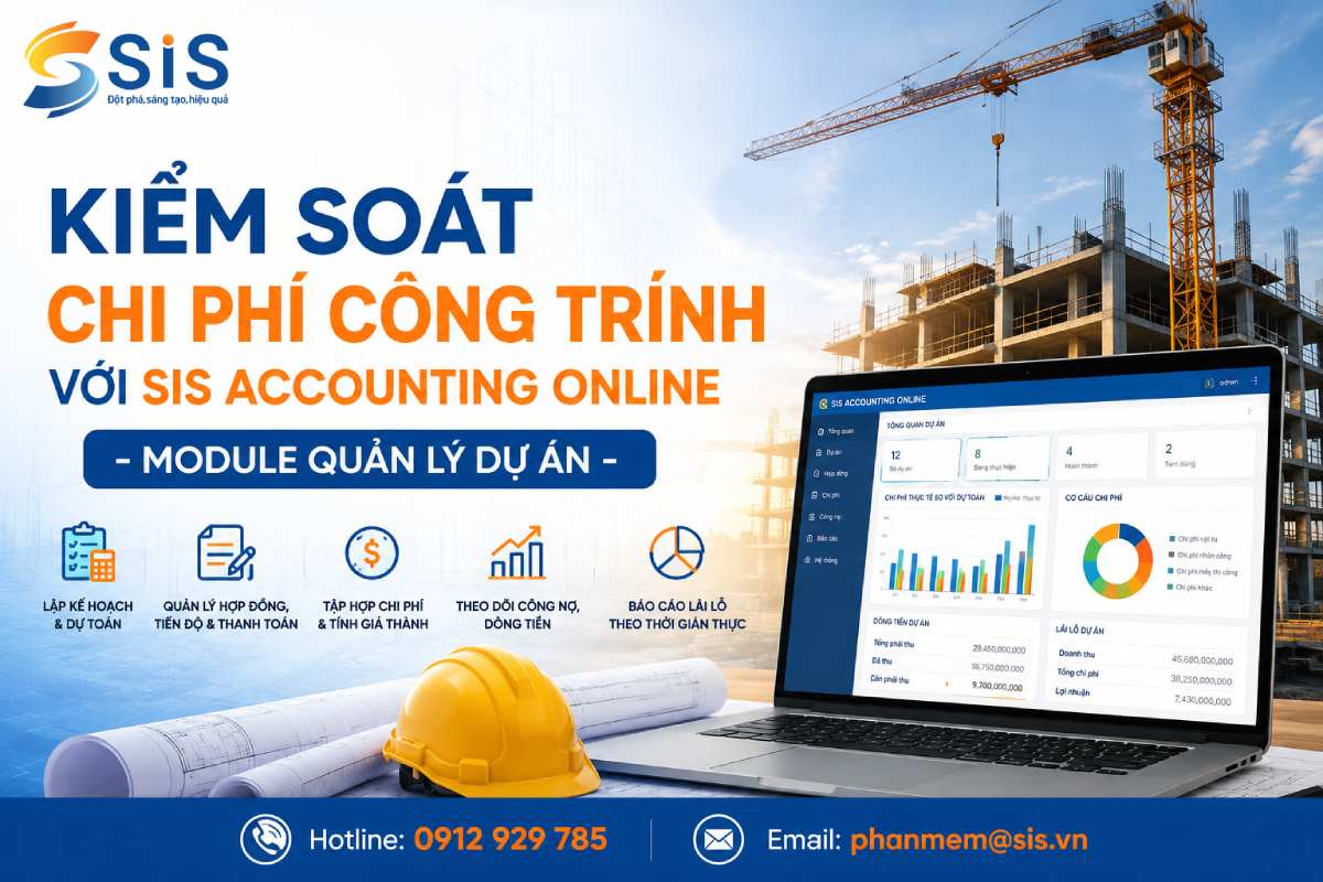 Phân hệ Quản lý dự án công trình