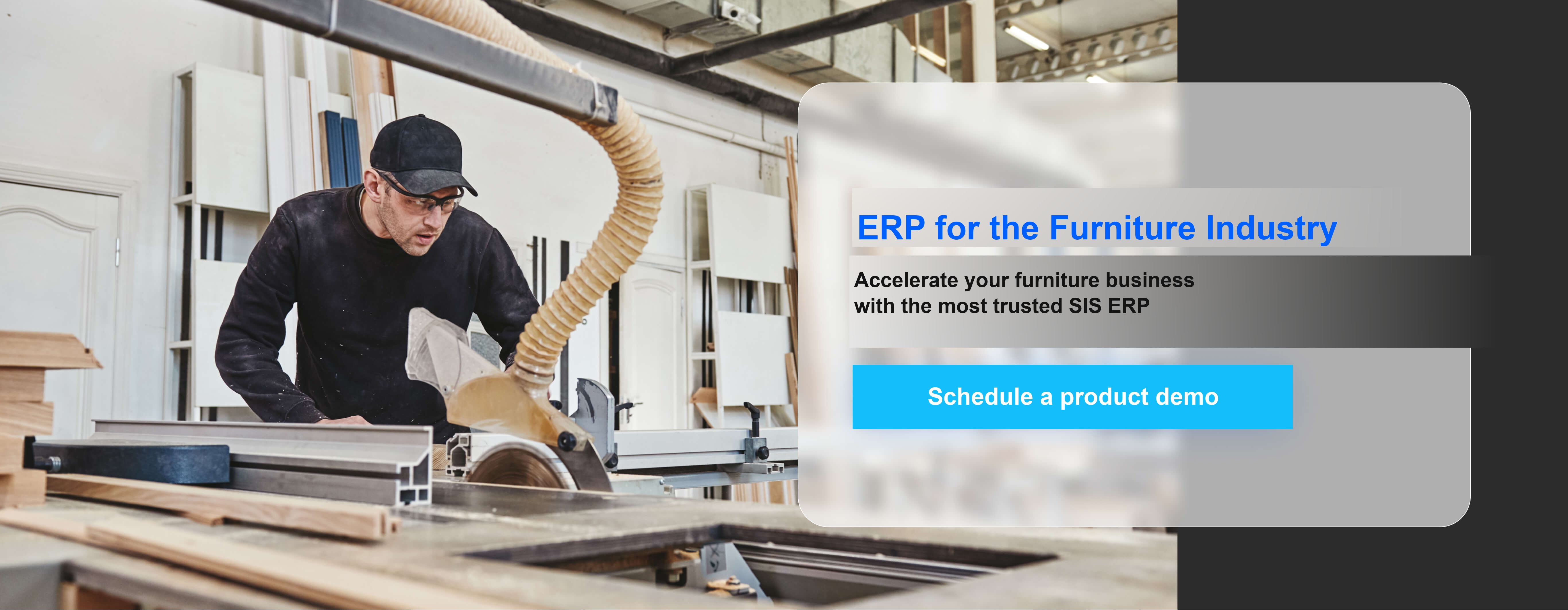 ERP for the furniture industry