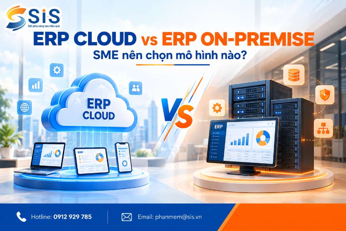 ERP Cloud vs ERP On-premise: SME nên chọn mô hình nào?
