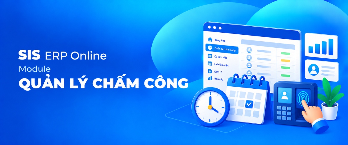 Quản l&yacute; Chấm c&ocirc;ng
