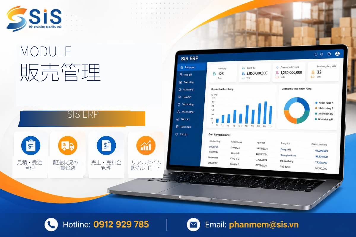 SIS ERP Sales Management Module: Standardizing the Sales Process