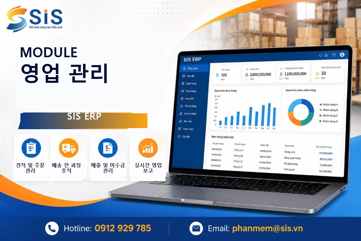 SIS ERP Sales Management Module: Standardizing the Sales Process